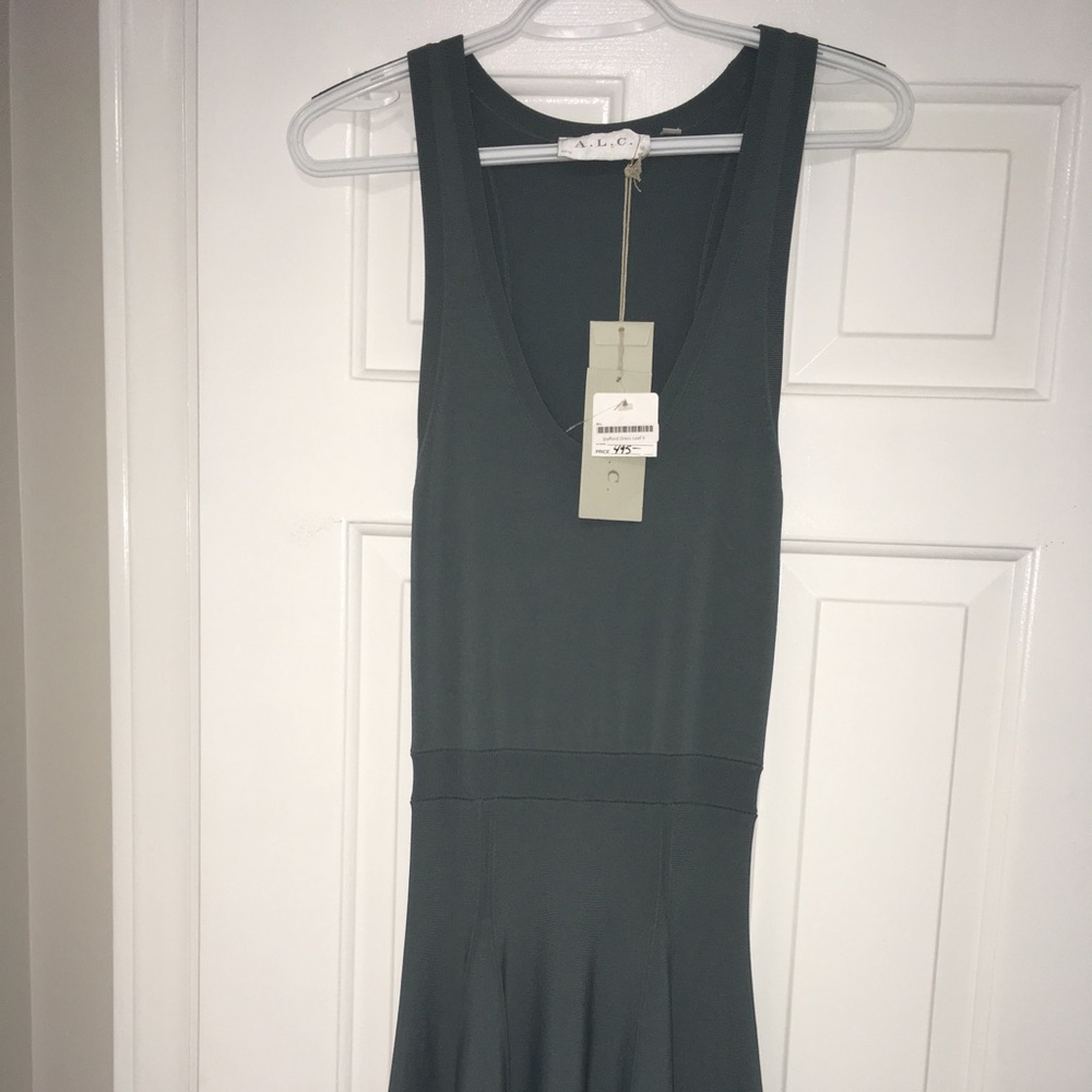 A.L.C. Stafford Teal tank dress, NWT